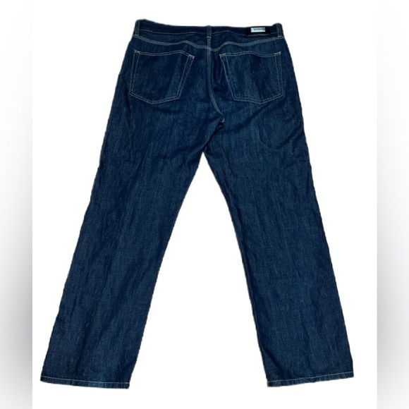 Hugo Boss Alabama Men’s Jeans Size 36x32 Dark Wash Denim Straight Fit - Picture 2 of 6